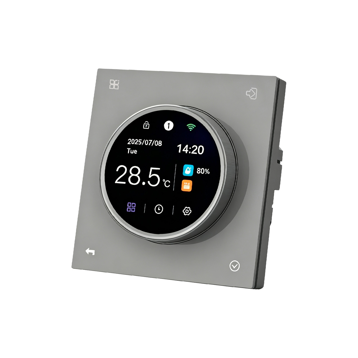 Termostat Knob layar warna SDM8