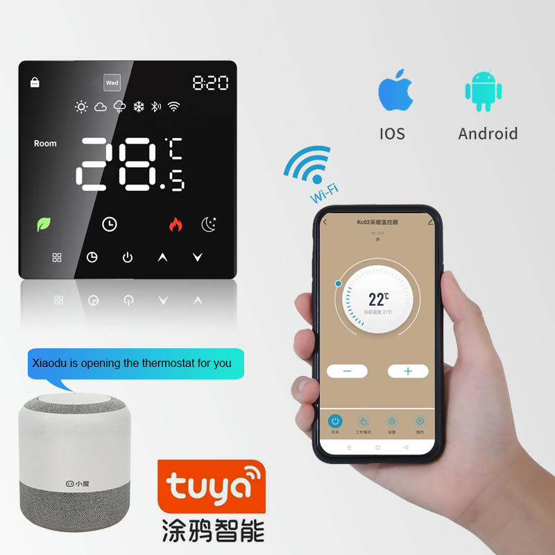 Termostat WiFi Sentuh Model K6