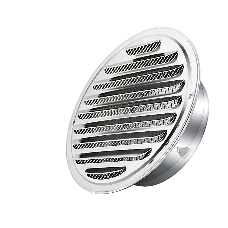 Kap ventilasi aluminium kisi-kisi Louvered