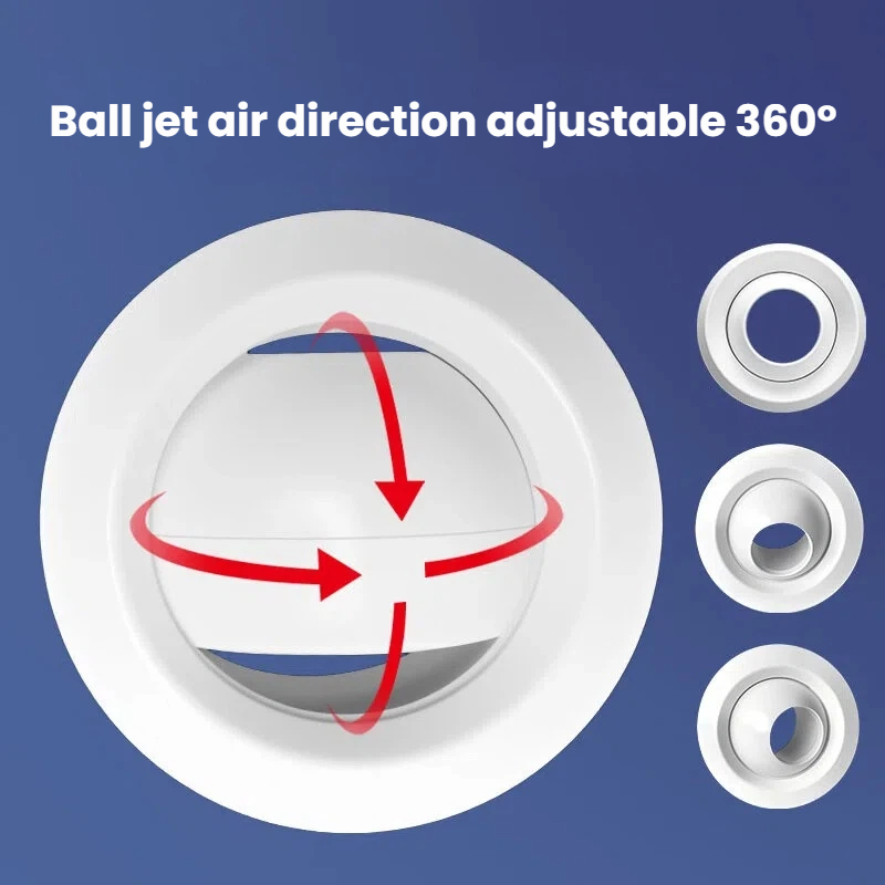Diffuser udara tipe bola ABS