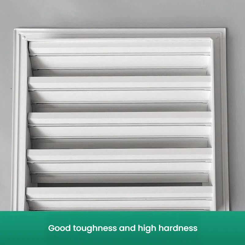 Kisi ventilasi Louver tahan cuaca aluminium