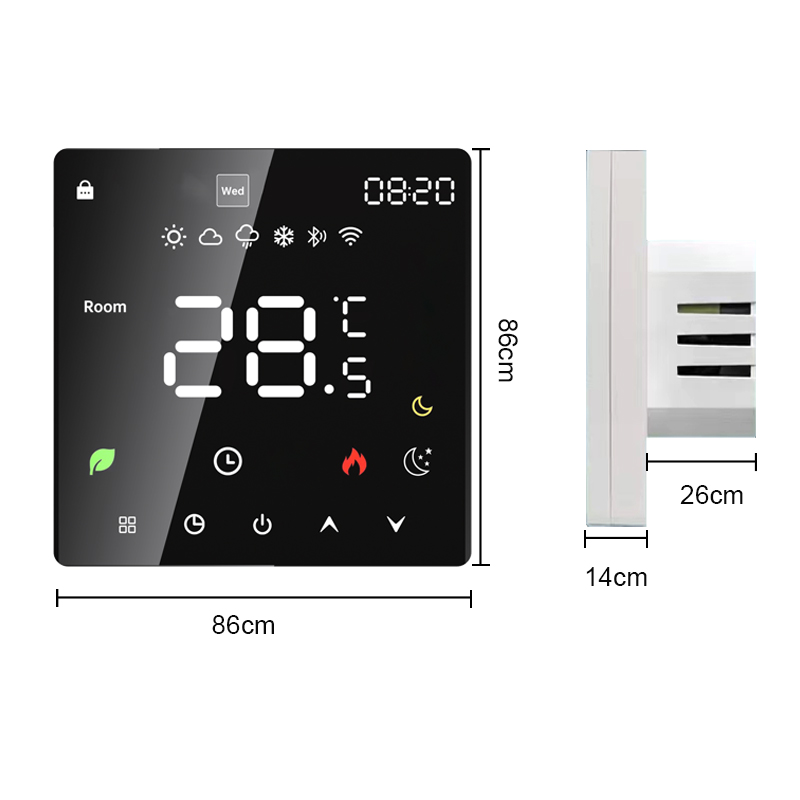 Termostat WiFi Sentuh Model K6