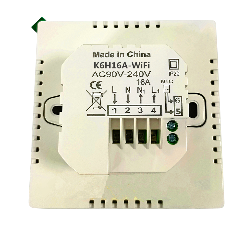 Termostat WiFi Sentuh Model K6
